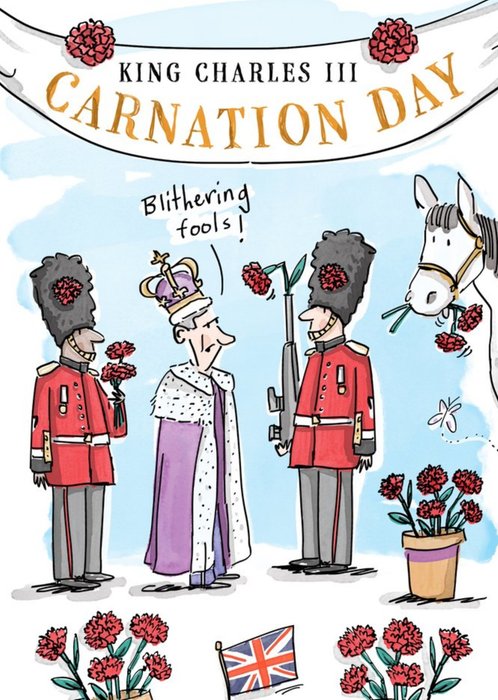 Carnation Day Card