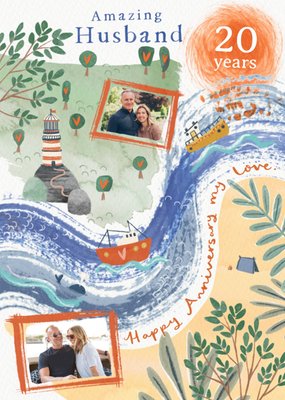 Amazing Husband Anniversary Card