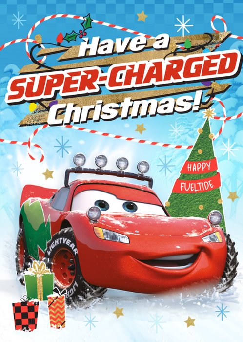 Disney Pixar Cars Christmas Card