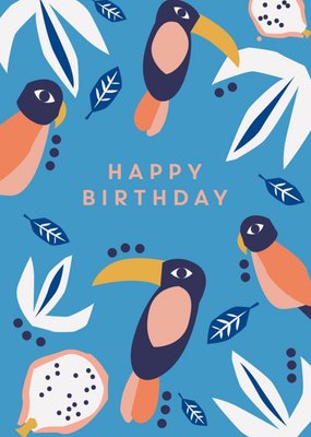 Happy Birthday Bird Card