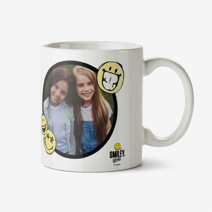 Smiley World Photo upload Mug You Make Me Smile