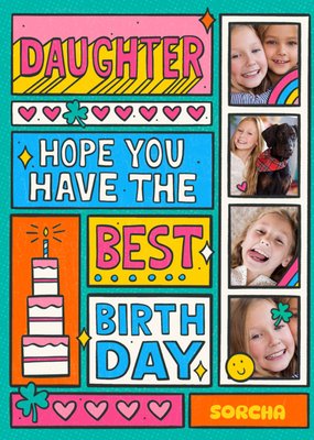 Damien Barlow Illustration Birthday Photo Upload Irish Card