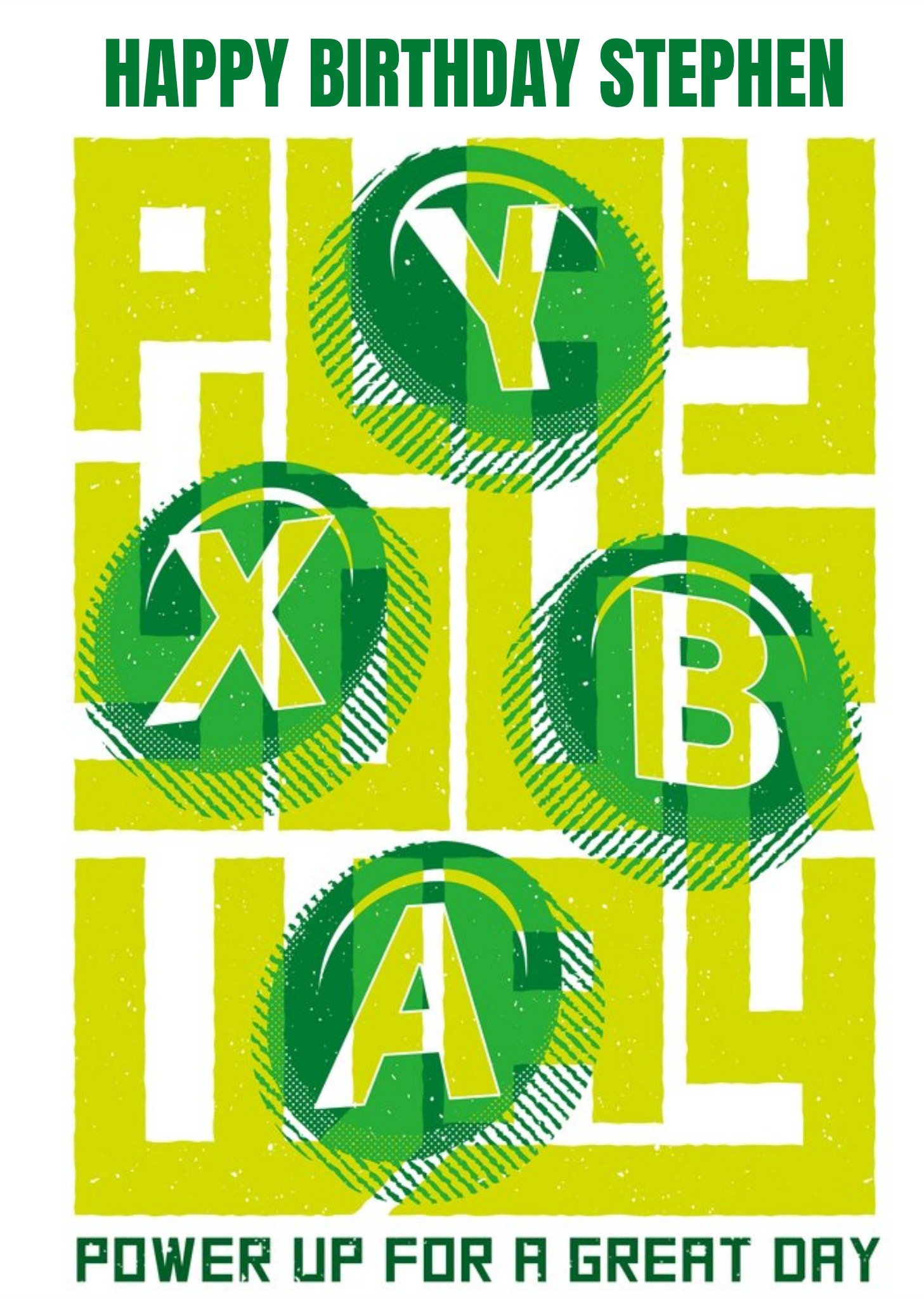 Moonpig Xbox Play Your Way Birthday Card