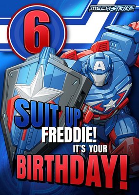 Suit Up Its Your Birthday Card