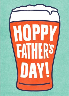 Hoppy Fathers Day Pint Card
