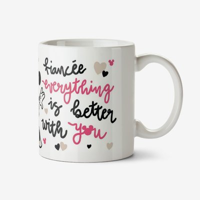 Disney Micky and Minnie Fiancée Mug