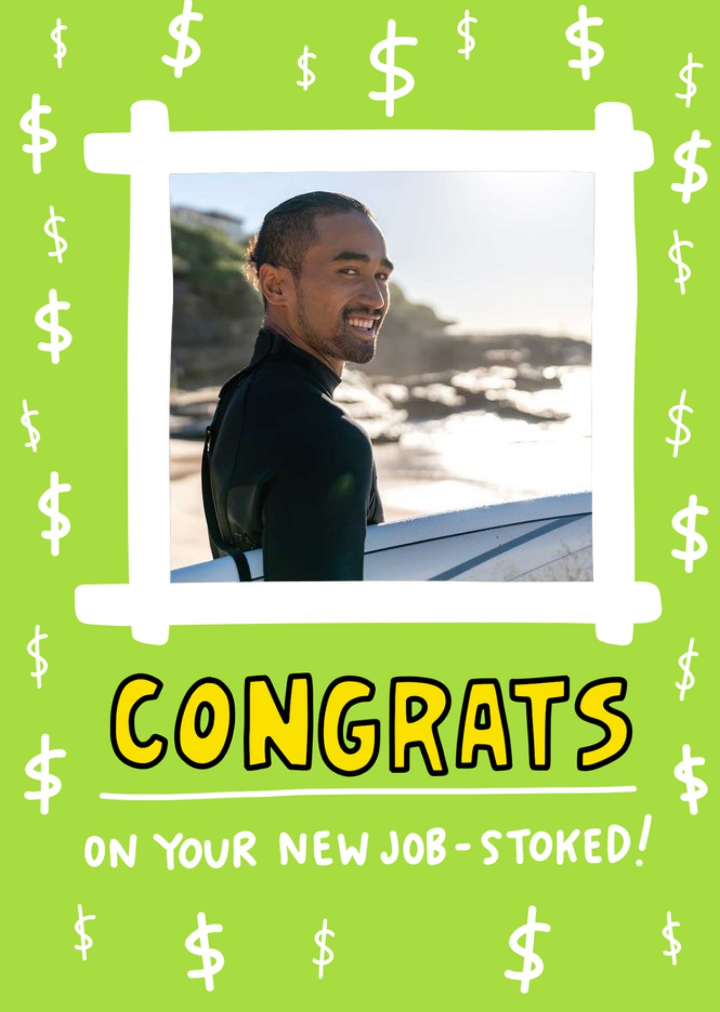 Moonpig Congrats On Your New Job Photo Upload New Home Card