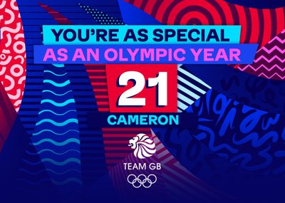 Team GB You're As Special As An Olympic Year Birthday Card