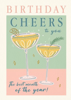 Birthday Cheers To You Card