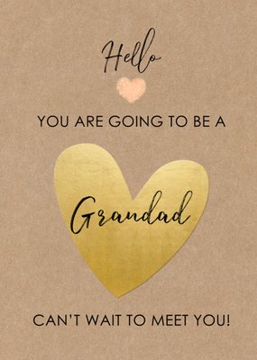 Nature Calls Hello You Are Going To Be A Grandad Father's Day Card