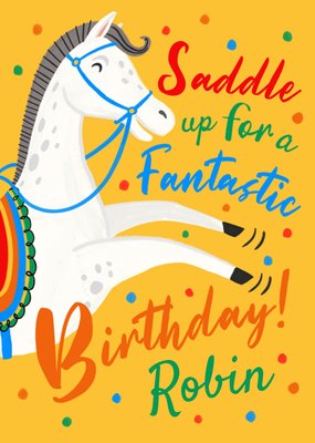 The Studio Collection Saddle Up For A Fanstastic Birthday Card