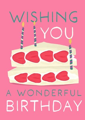 Wishing You A Wonderful Birthday Card