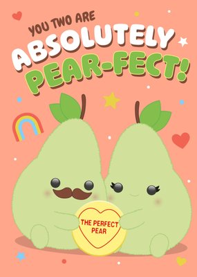 Swizzels Posh Paws The Perfect Pear Card