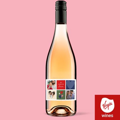 Virgin Wines Personalised My Forever Love Rose Wine 75cl