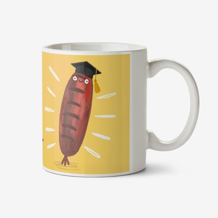 Who's A Clever Sausage Fun Graduation Mug