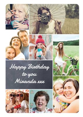 Personalised Birthday Card