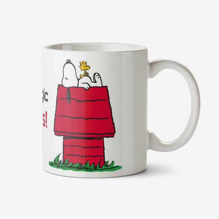 Peanuts Snoopy I Think I'm Allergic To Mornings Mug