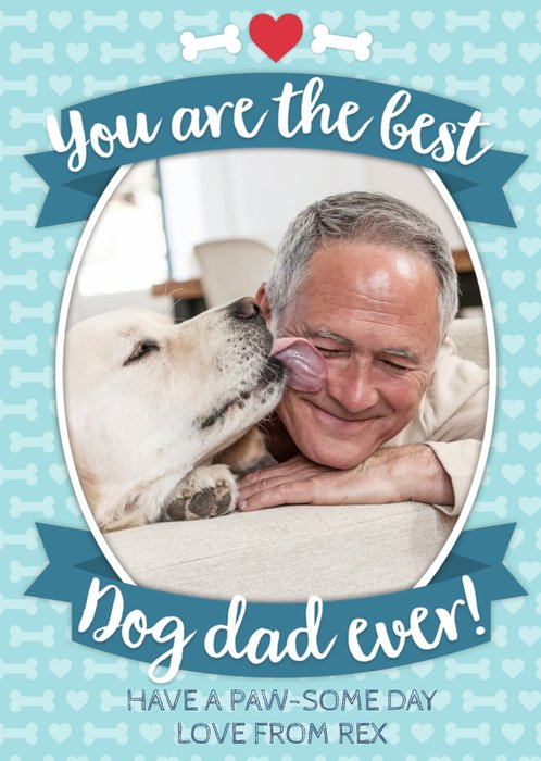 From The Dogs Happy Father's Day Card