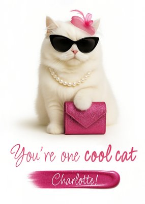 You're One Cool Cat Card