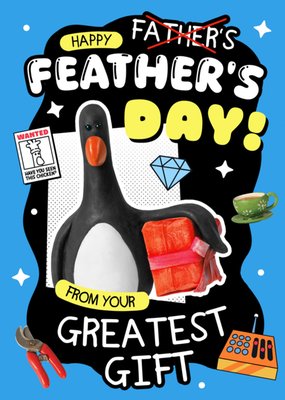 Wallace And Gromit Happy Father's Day Card