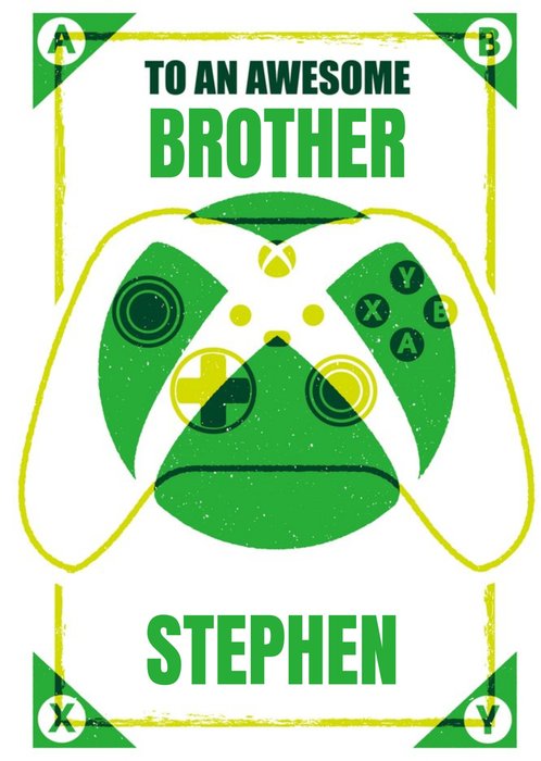 Xbox Birthday Card