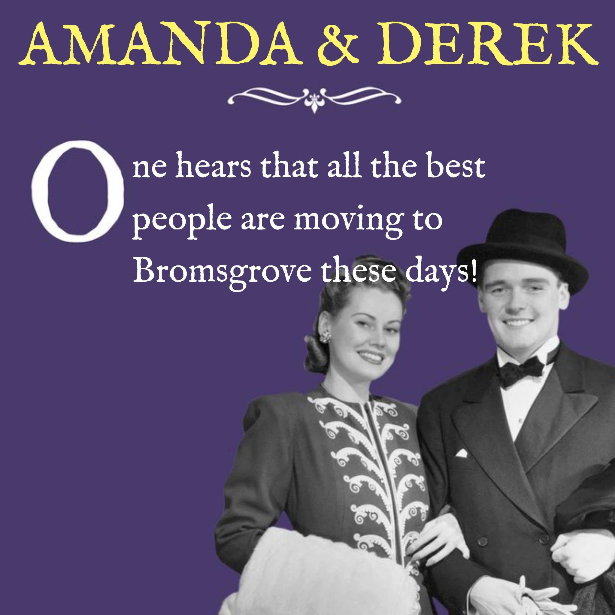 Moonpig Ones Hears All The Best People Personalised New Home Card