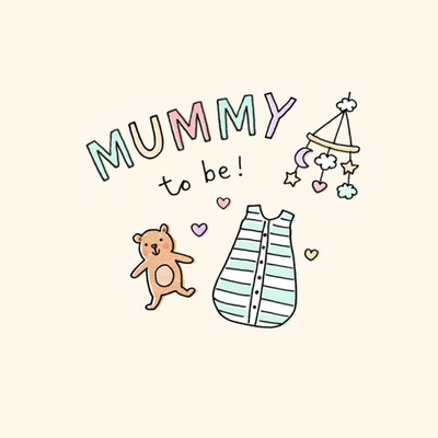 Mummy To Be Illustrated Card