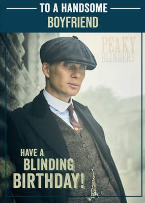 Peaky Blinders Have a Blinding Birthday Boyfriend Birthday Card