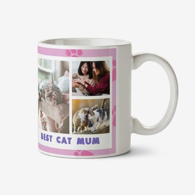 Beyond Words Love You Fur-Ever Cat Mum Photo Upload Mug