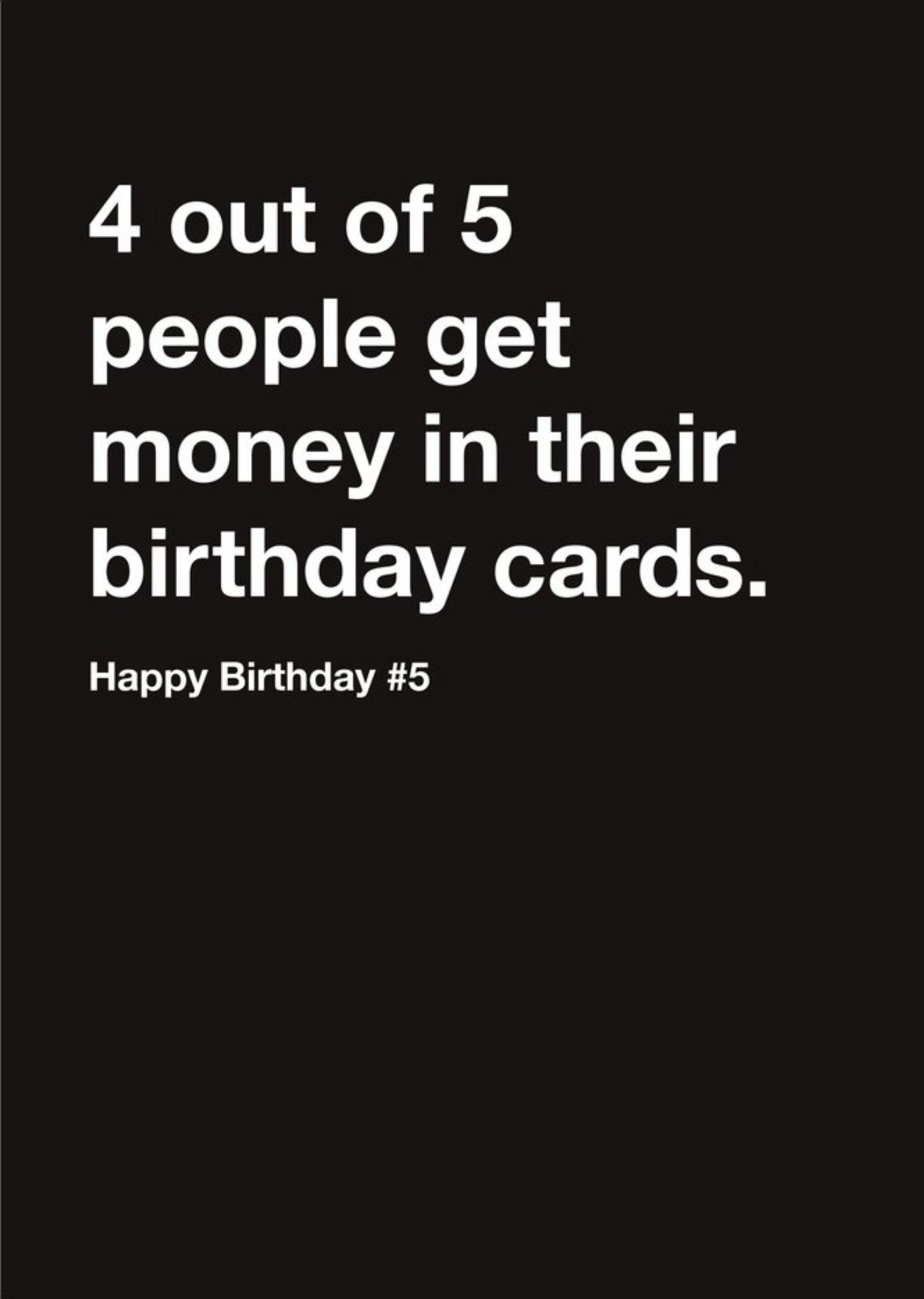 Moonpig Carte Blanche Money Happy Birthday Card