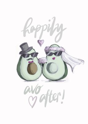 Double Pea Design Avocado Pun Birthday Card