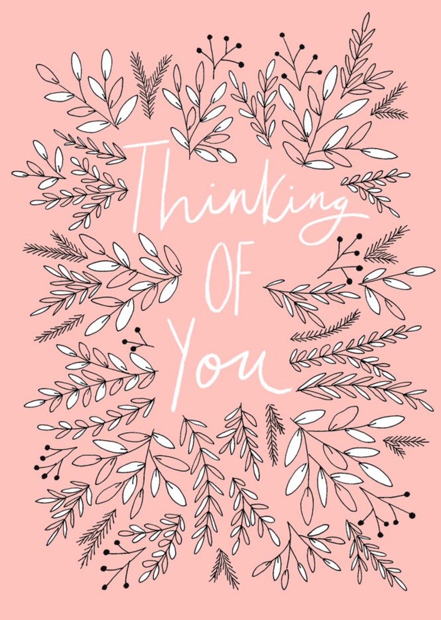 Moonpig Botany Thinking Of You Card