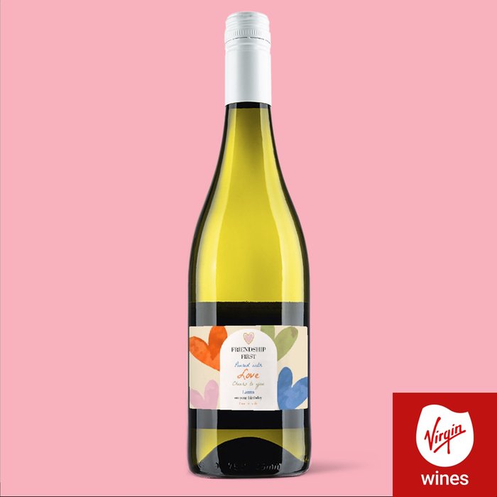 Personalised Happy Birthday Pinot Grigio 75cl