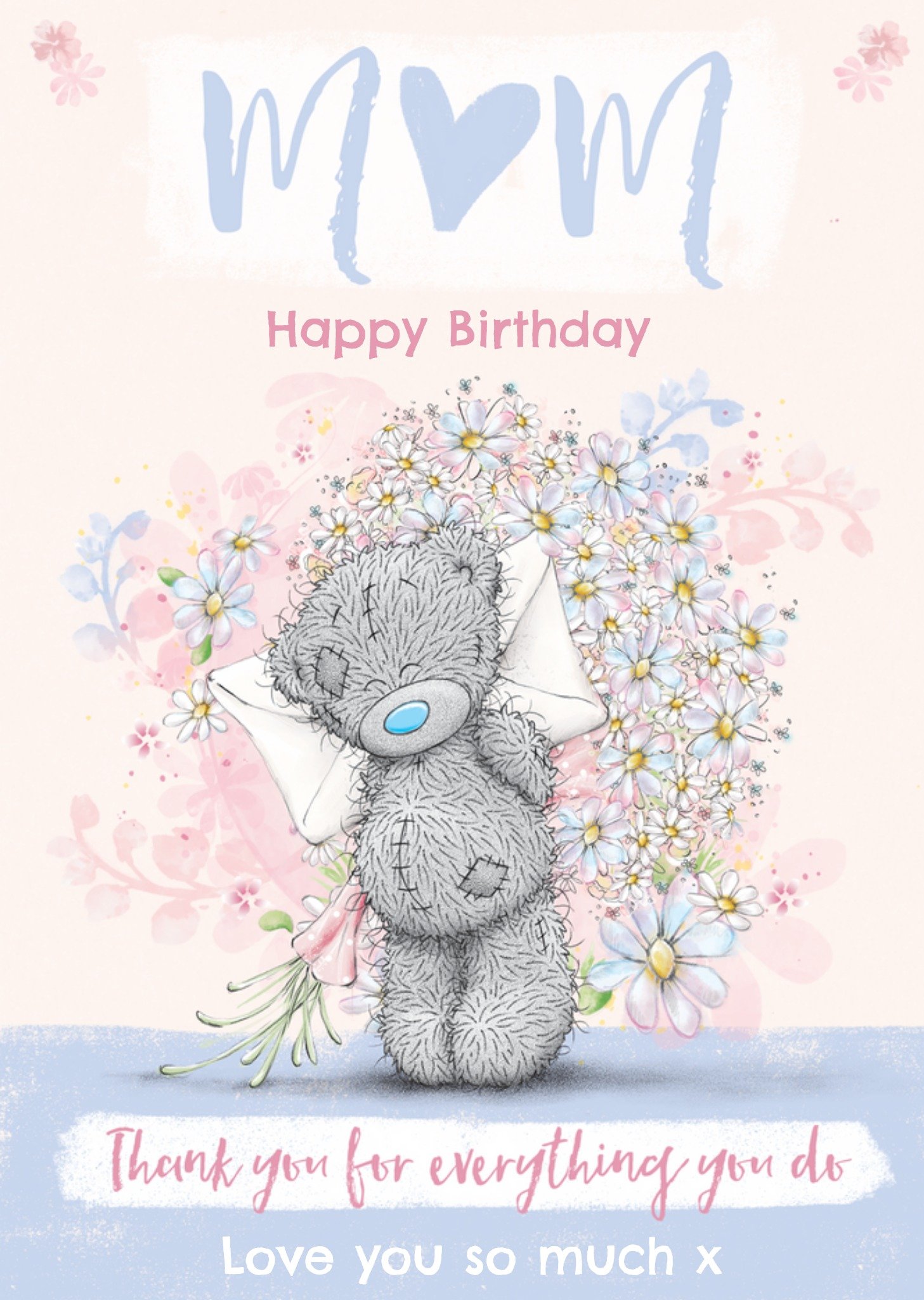 Me To You Tatty Teddy Mum Thank You For Everything You Do Card Ecard
