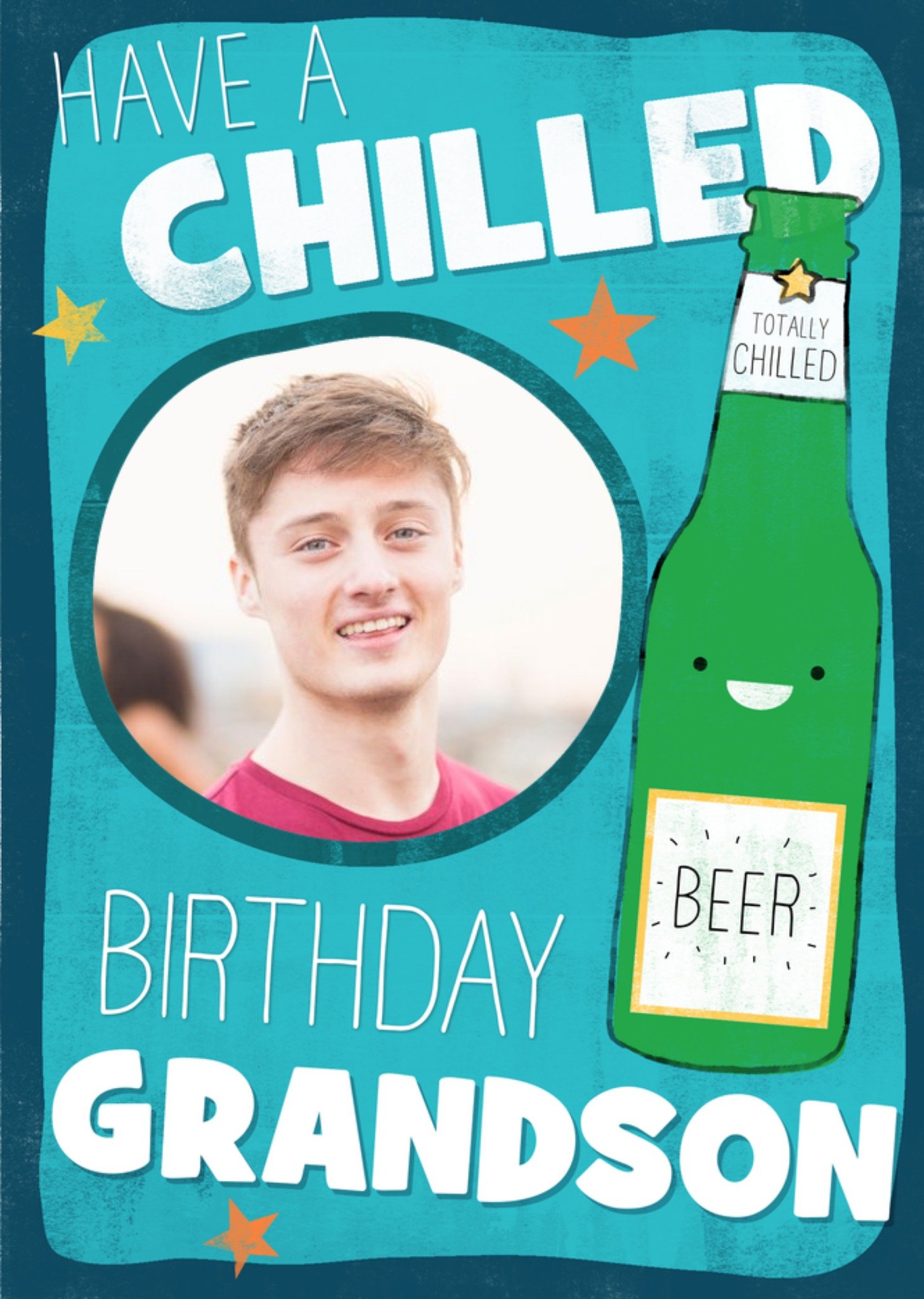 Moonpig Have A Chilled Birthday Grandson