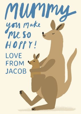 Katy Welsh Cute You Make Me So Hoppy  Card