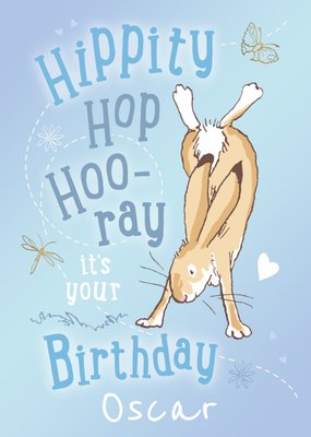 Guess How Much I Love You Hippity Hop Hooray Birthday Card Card