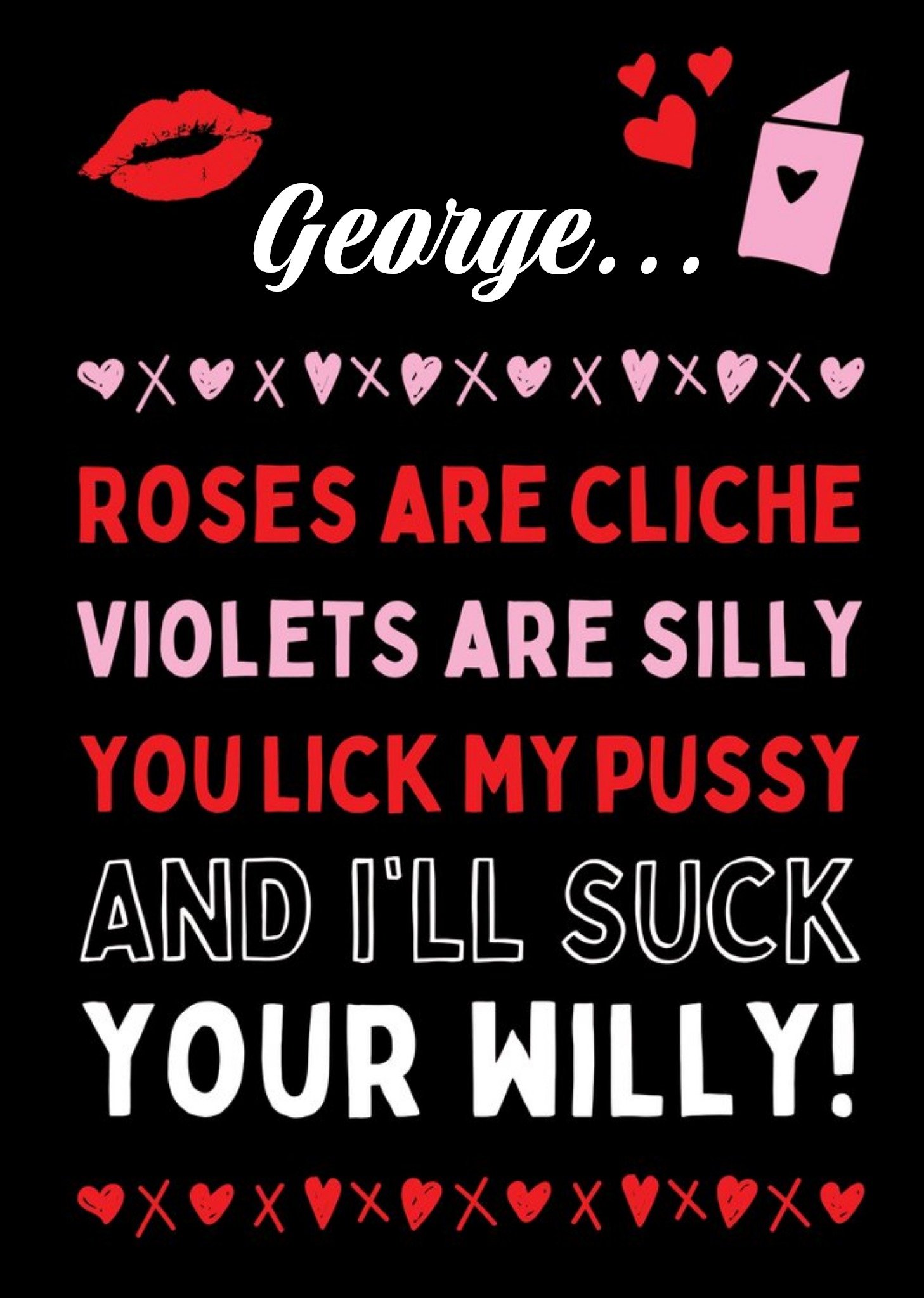 Moonpig Rude Card