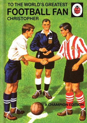 Ladybird Books for Grown-Ups World's Greatest Football Fan Birthday Card