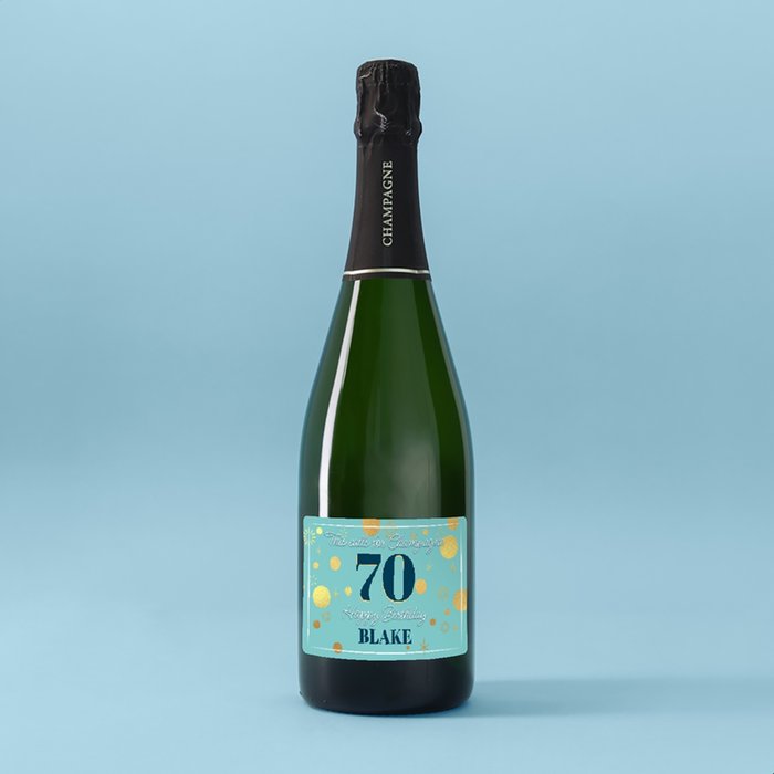 Virgin Wines Personalised Birthday Milestone Champagne