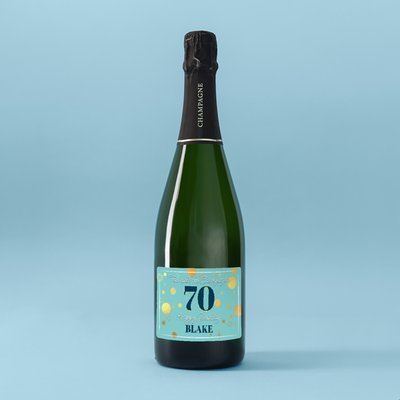 Virgin Wines Personalised Birthday Milestone Champagne