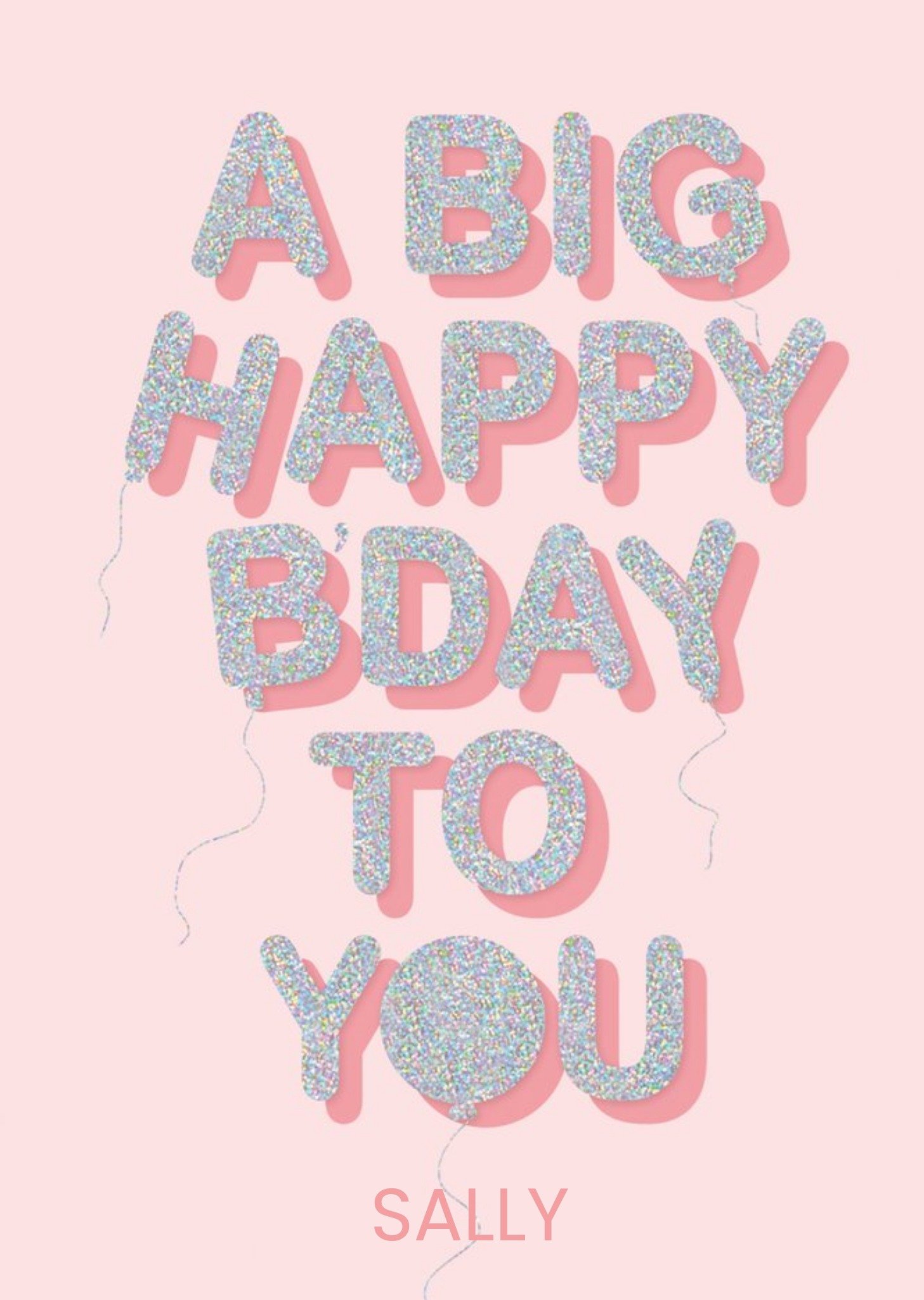 Moonpig Clintons A Big Happy B'day To You Sally Card