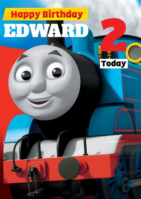 Thomas And Friends Thomas Birthday Card