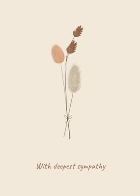 Deepest Sympathy Card