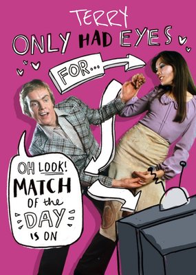 Funny Oh The Match Of The Day Is On Funny Valentines Day Card