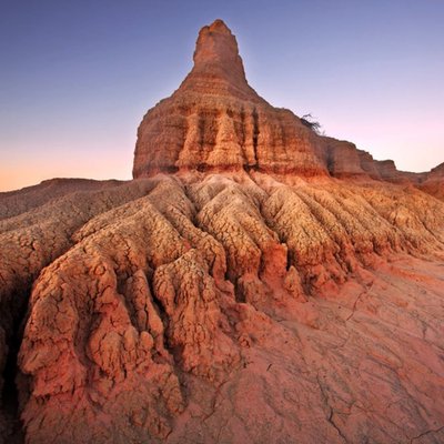 Moonpics Photographic Walls of China Lunette Rock Formations Thinking of you Card