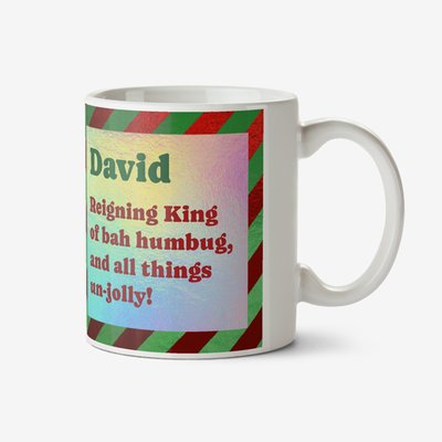 Festive Photo Upload Christmas Mug