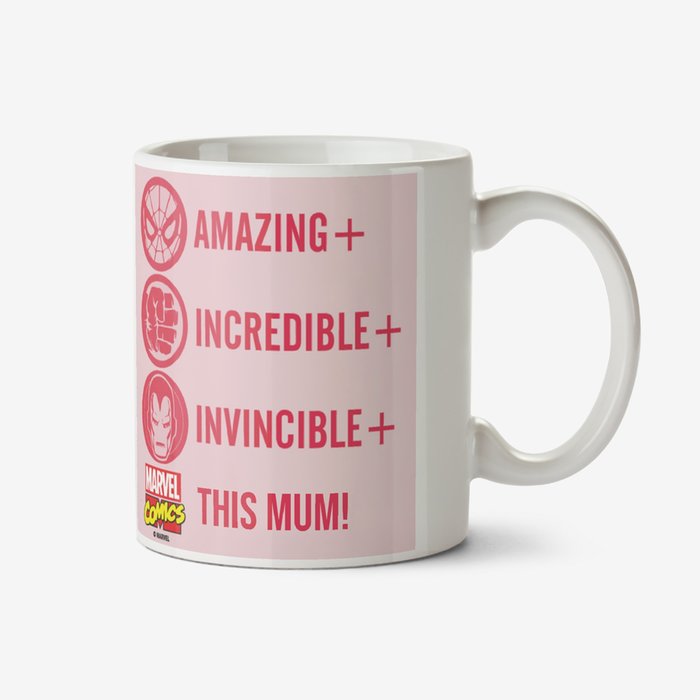 Mother's Day Mug - marvel comics - photo upload mug