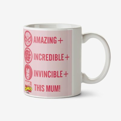 Mother's Day Mug - marvel comics - photo upload mug