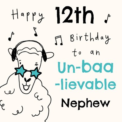 Un Baa Lievable Birthday Card